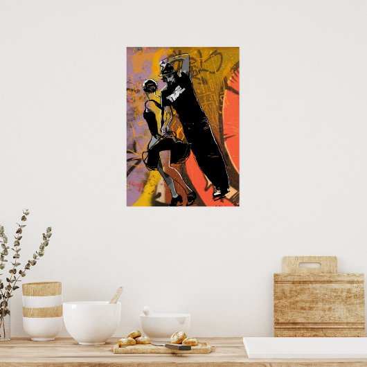 New Orleans Dance Poster (Küche)