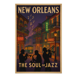 New Orleans - Das Soul des Jazz Poster