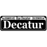 New Orleans Decatur Freistehende Fotoskulptur<br><div class="desc">New Orleans Decatur</div>