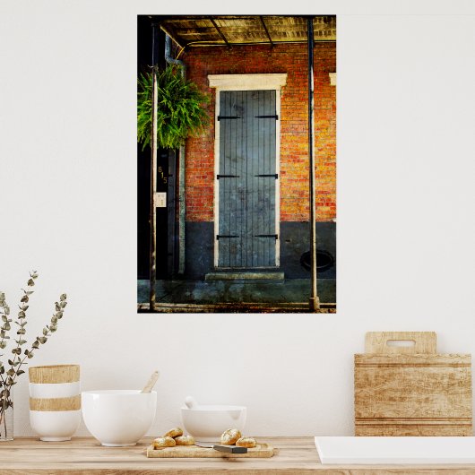 New Orleans Doster Poster (Küche)