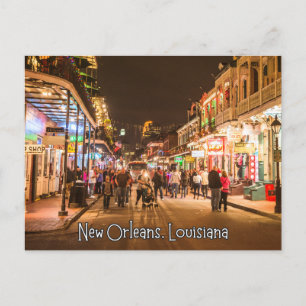 New Orleans Downtown Louisiana Postkarte