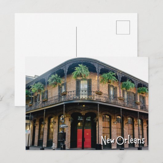 New Orleans Downtown Postkarte (Vorne/Hinten)
