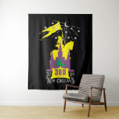 New Orleans Dreihundertjähriges Jubiläum Wandteppich (Beispiel)