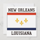 New Orleans Einladung (Vorderseite)