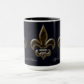 New Orleans Fleur-de-lis Coffee Tasse (Zentrum)