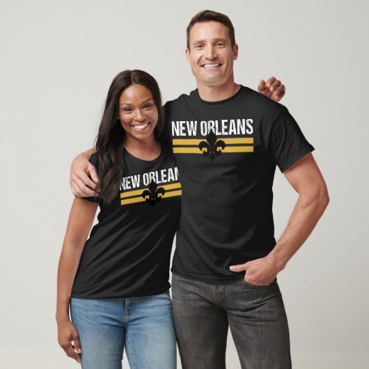 New Orleans Fleur-De-Lis'Fleur-De-Lys Lily Icon T-Shirt (Unisex)