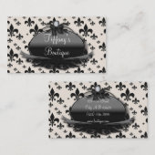 New Orleans - französische Lilie Visitenkarte (Vorne/Hinten)