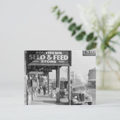 New Orleans französischer Markt: 1935 Postkarte (Stehend Vorderseite)