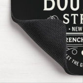 New Orleans French Quarter Bourbon Street Louisian Mousepad (Ecke)