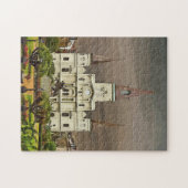 New Orleans French Quarter Church Puzzle (Horizontal)