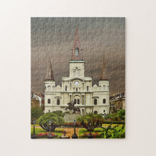 New Orleans French Quarter Church Puzzle