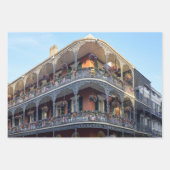 New Orleans French Quarter Gebäude Geschenkpapier Set (Vorderseite)