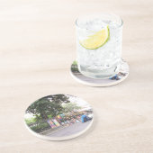 New Orleans French Quarter Getränkeuntersetzer (Seite)