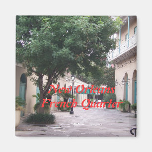 New Orleans French Quarter Magnet