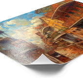 New Orleans French Quarter, NOLA Art Fotodruck (Ecke)