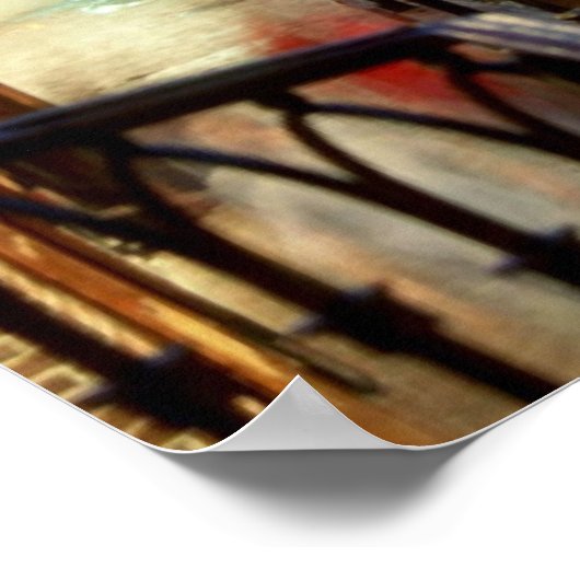 NEW ORLEANS FRENCH QUARTER POSTER (Ecke)