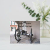 New Orleans French Quarter Postkarte (Stehend Vorderseite)