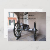 New Orleans French Quarter Postkarte (Vorne/Hinten)
