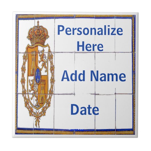 New Orleans French Quarter Sign Tiles Fliese (Vorderseite)