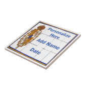 New Orleans French Quarter Sign Tiles Fliese (Seite)