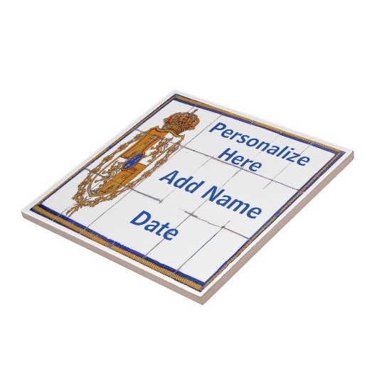 New Orleans French Quarter Sign Tiles Fliese (Seite)