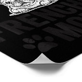 New Orleans Frenchie Mom Shirt French Bulldog Dog Poster (Ecke)