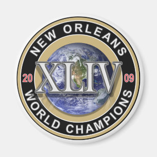 NEW ORLEANS - Fußball-Weltmeister 2009 Magnet