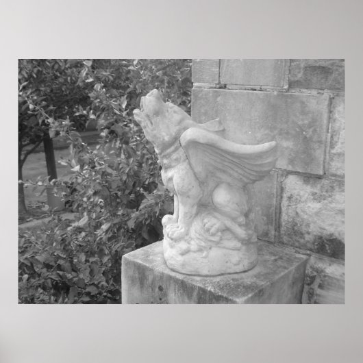 New Orleans Gargoyle Poster (Vorne)