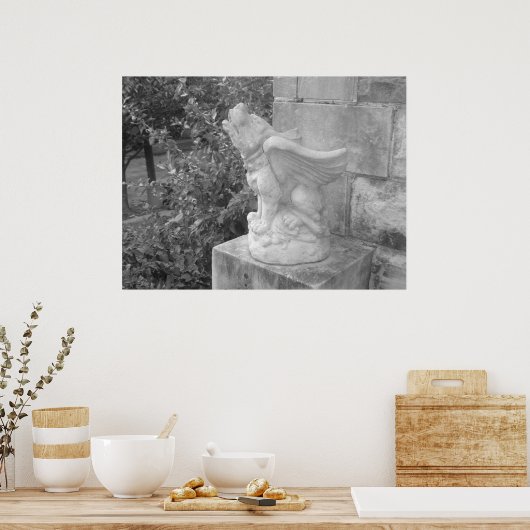 New Orleans Gargoyle Poster (Küche)
