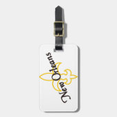 New Orleans Gepäckanhänger (Vorderseite vertikal)