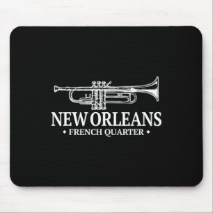 New Orleans Geschenke und T-Shirts Uni Mardi Gras Mousepad