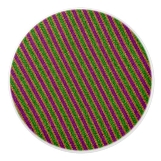 New Orleans Glitzer Keramikknauf (Vorderseite)