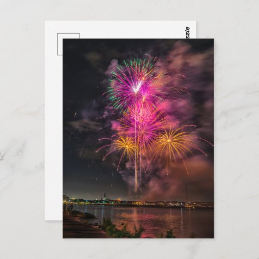 New Orleans Go Vierter auf der Postkarte (Vorne/Hinten)