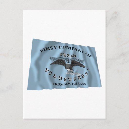 New Orleans Grays Flag Postkarte (Vorderseite)