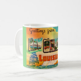 New Orleans Greeting  Kaffeetasse
