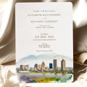 New Orleans Hochzeit in Urlaubsort Einladung