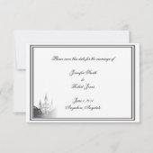 New Orleans Hochzeit in Urlaubsort Save the Date (Vorderseite)