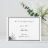 New Orleans Hochzeit in Urlaubsort Save the Date (Stehend Vorderseite)