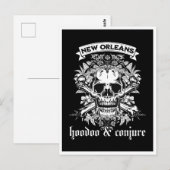 New Orleans: Hoodoo & Conjure Postkarte (Vorne/Hinten)