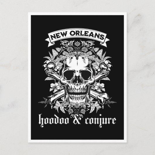 New Orleans: Hoodoo & Conjure Postkarte (Vorderseite)