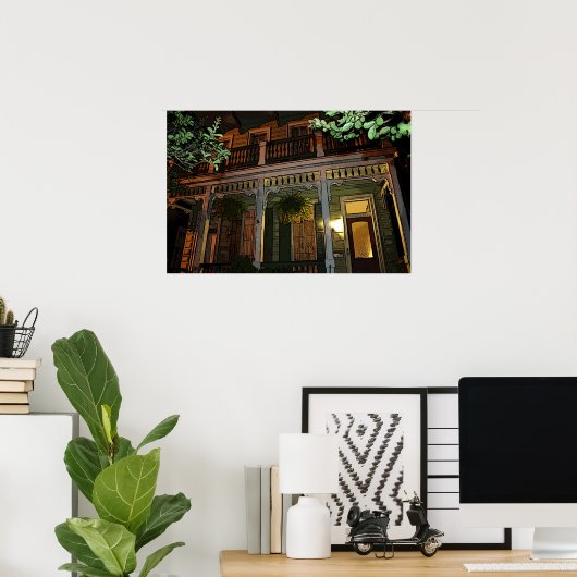 New Orleans House Poster (Heimbüro)