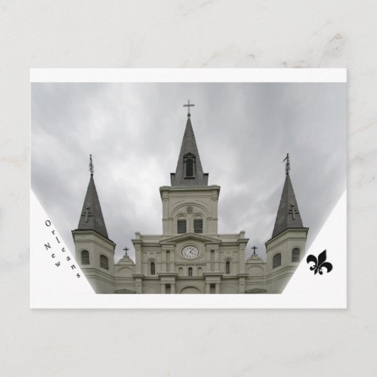 New Orleans Icon Postkarte (Vorderseite)