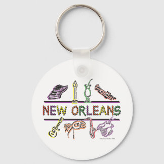 New Orleans-ICONS - Kopie Schlüsselanhänger