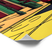 New Orleans Inspired Urban Art Poster (Ecke)