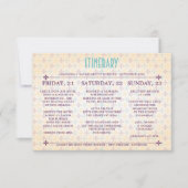 New Orleans Itinerary Einladung (Vorderseite)