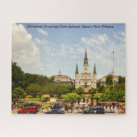 New Orleans Jackson Square. Jigsaw Puzzle (Horizontal)