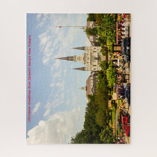 New Orleans Jackson Square. Jigsaw Puzzle (Vertikal)