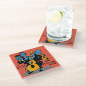 NEW ORLEANS JAZZ by Slipperywindow Untersetzer (Schrägansicht)