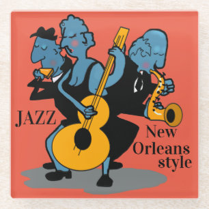 NEW ORLEANS JAZZ by Slipperywindow Untersetzer