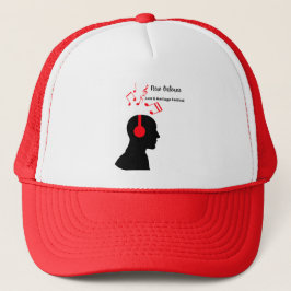 New Orleans Jazz & Herberge Truckerkappe